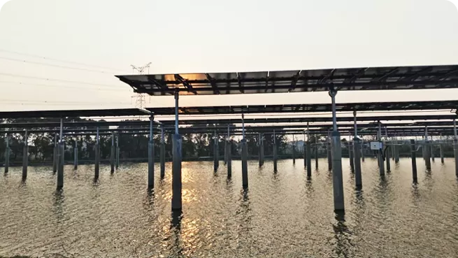 Agrovoltaica (Complementaridade Pesca-Solar)